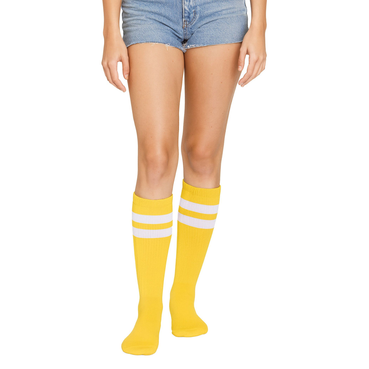Yellow Knee Socks - One Size Fits Most for Spirit & Costumes