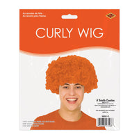 Vibrant Orange Curly Wig - Spirit & Halloween Fun!