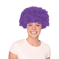 Purple Curly Wig - Fun Costume Accessory & Spirit Wear