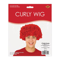 Red Curly Wig - Spirit, School, & Halloween Fun!