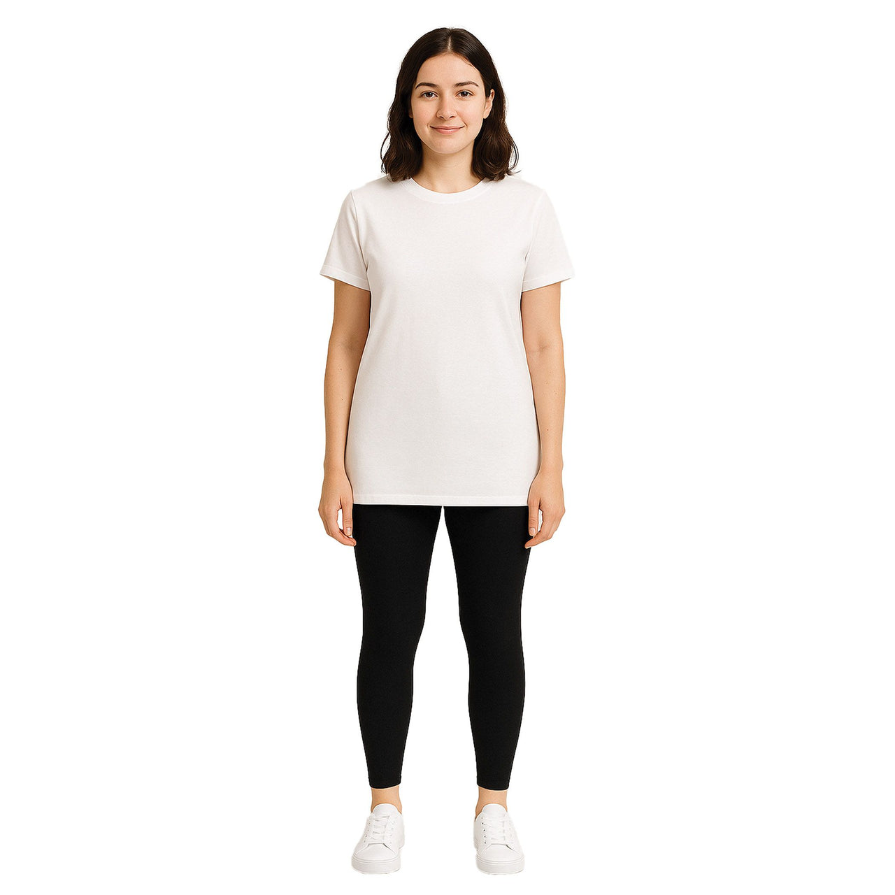 Black Adult Footless Tights - One Size Fits Most