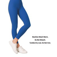 Adult Blue Footless Tights - One Size Fits Most