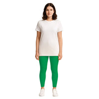 Green Footless Tights - One Size Fits Most Adults