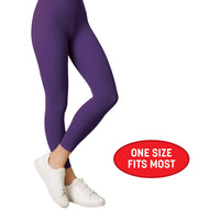 Purple Adult Footless Tights - One Size Fits Most