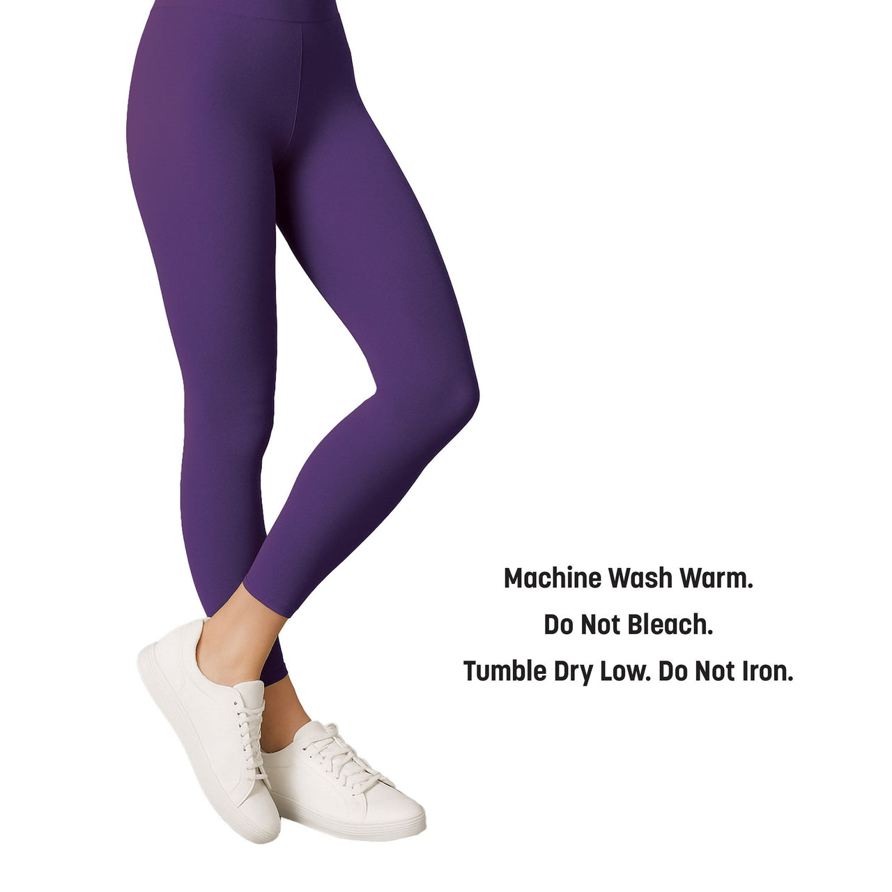Purple Adult Footless Tights - One Size Fits Most
