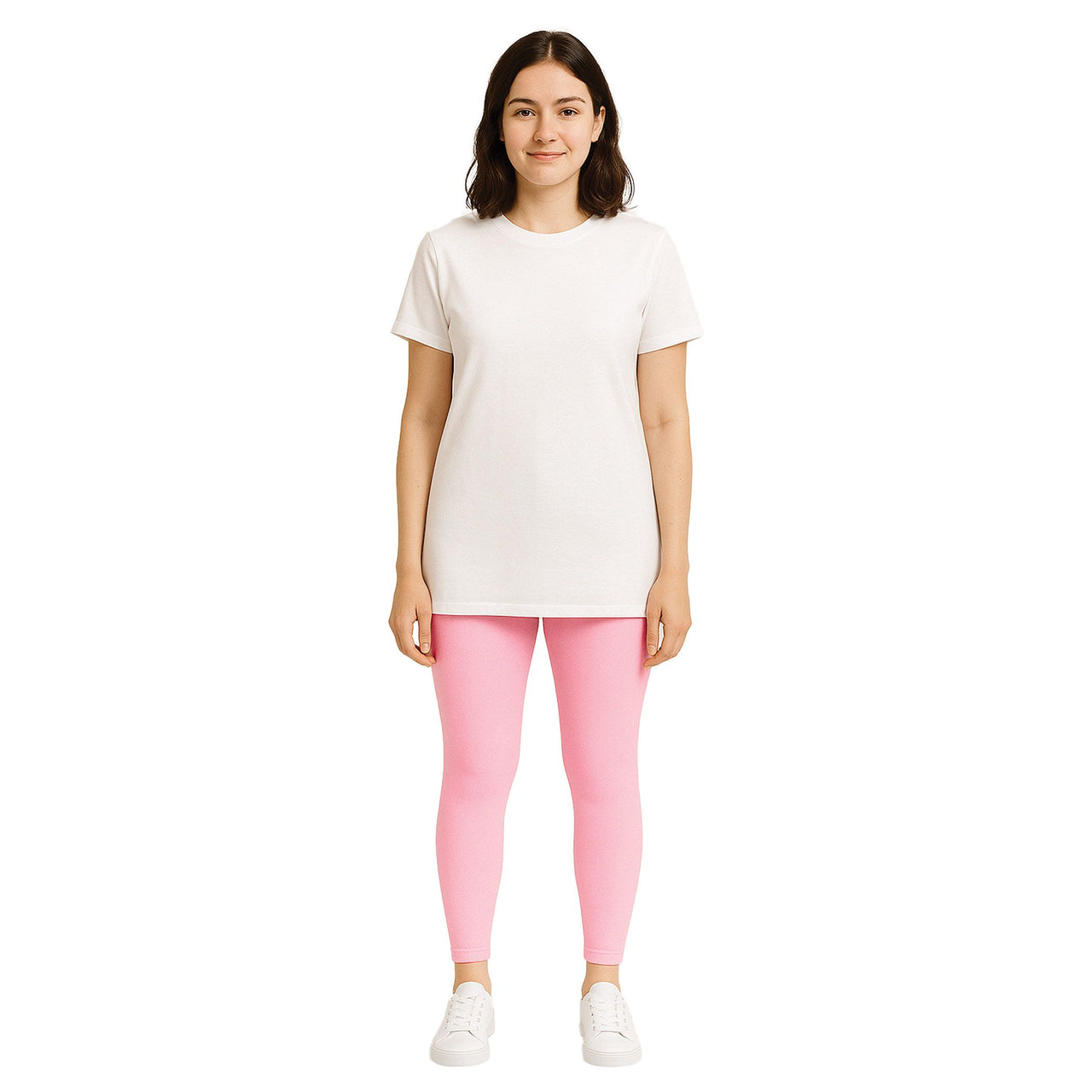 Pink Adult Footless Tights - One Size Fits Most