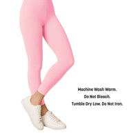 Pink Adult Footless Tights - One Size Fits Most