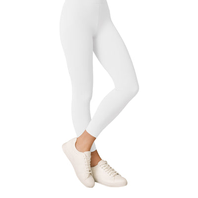 White Adult Footless Tights - One Size Fits Most