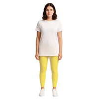 Yellow Adult Footless Tights - One Size Fits Most