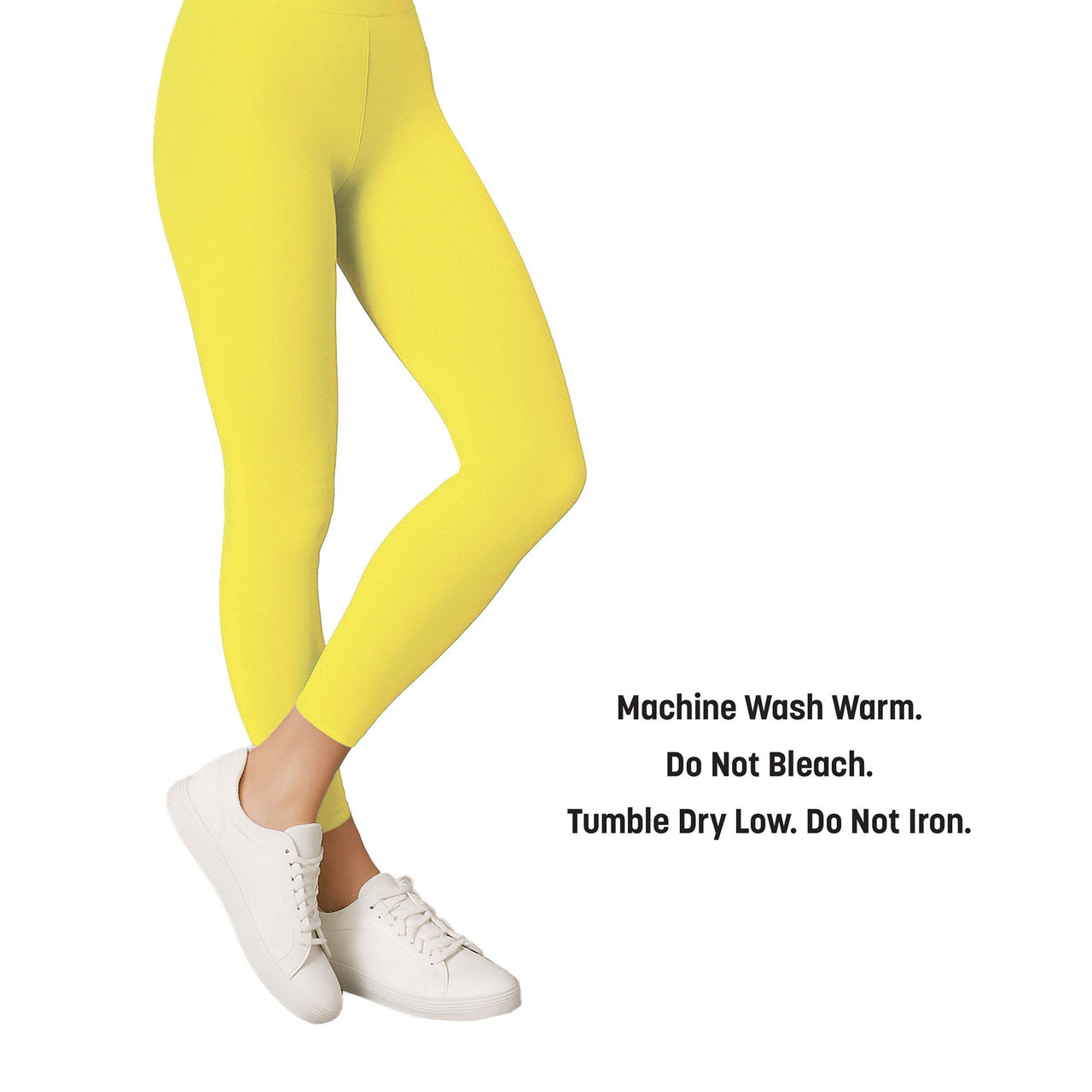 Yellow Adult Footless Tights - One Size Fits Most