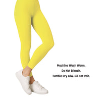 Yellow Adult Footless Tights - One Size Fits Most