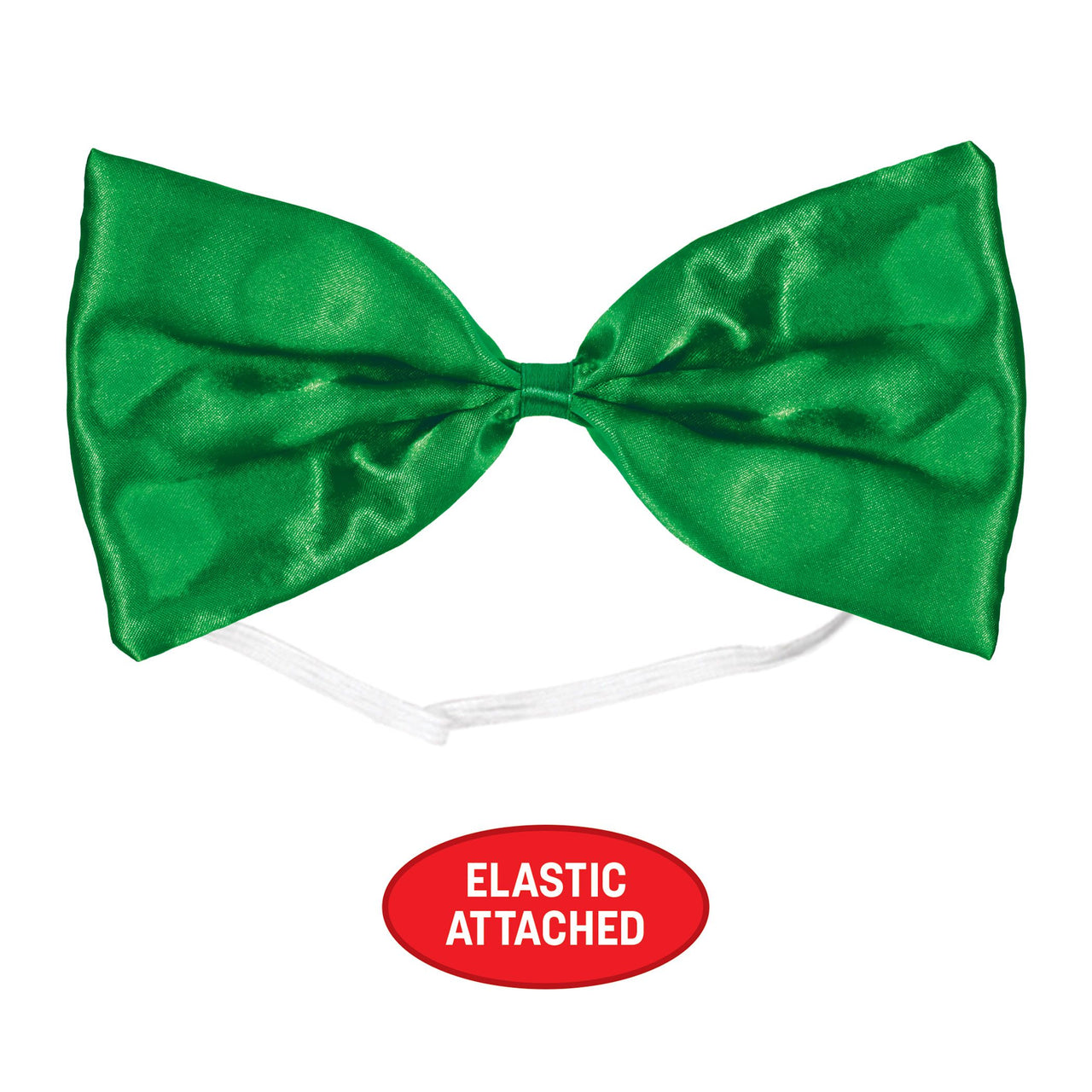 Green Bow Tie - One Size Fits Most with Elastic