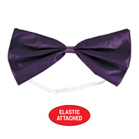 Purple Bow Tie - One Size Fits Most with Elastic