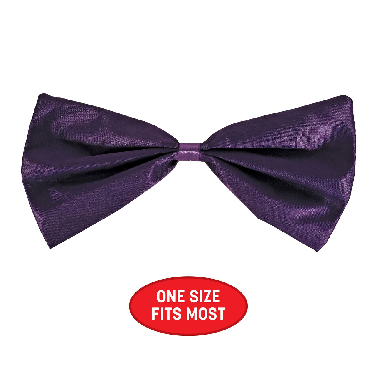 Purple Bow Tie - One Size Fits Most with Elastic