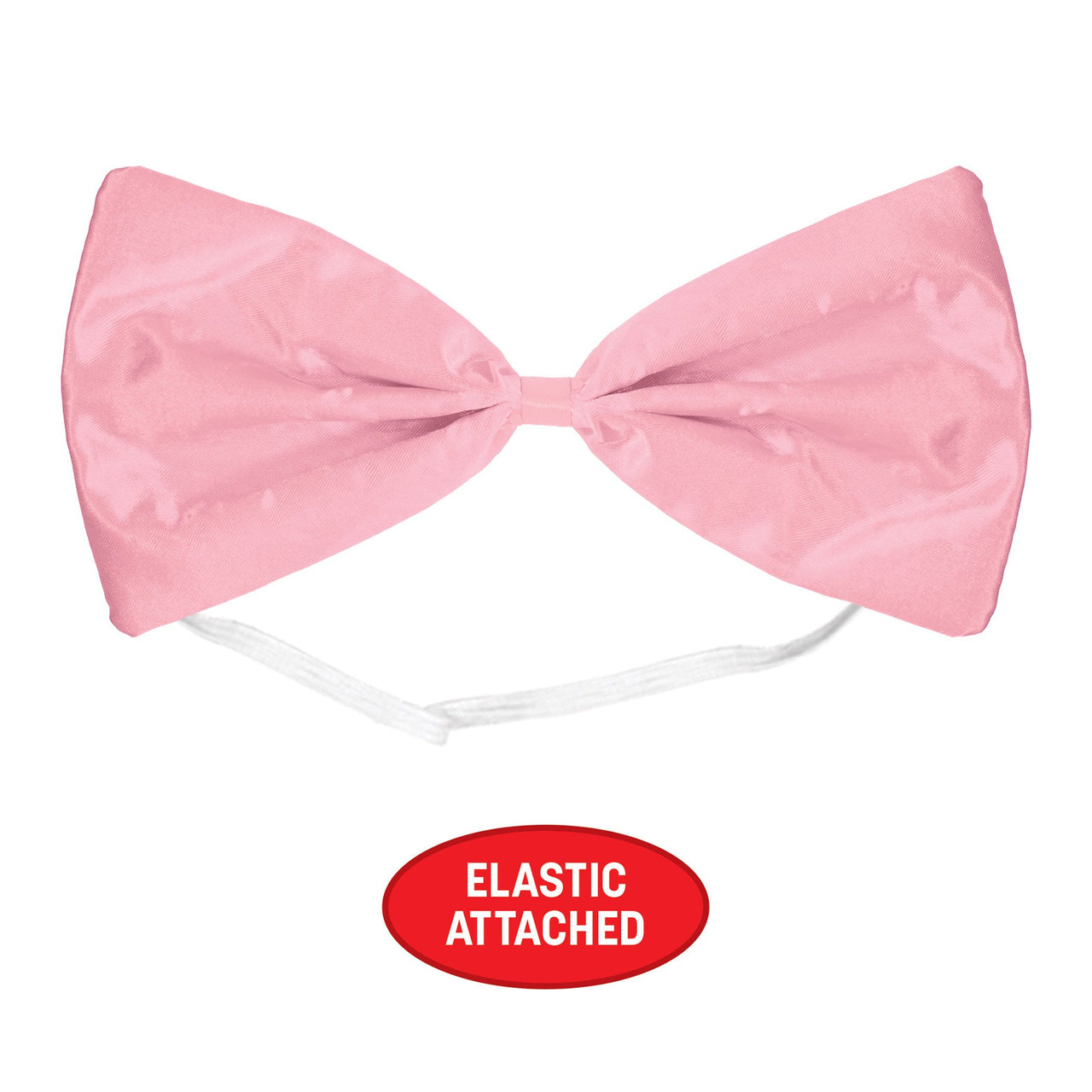 Pink Bow Tie - One Size Fits Most with Elastic