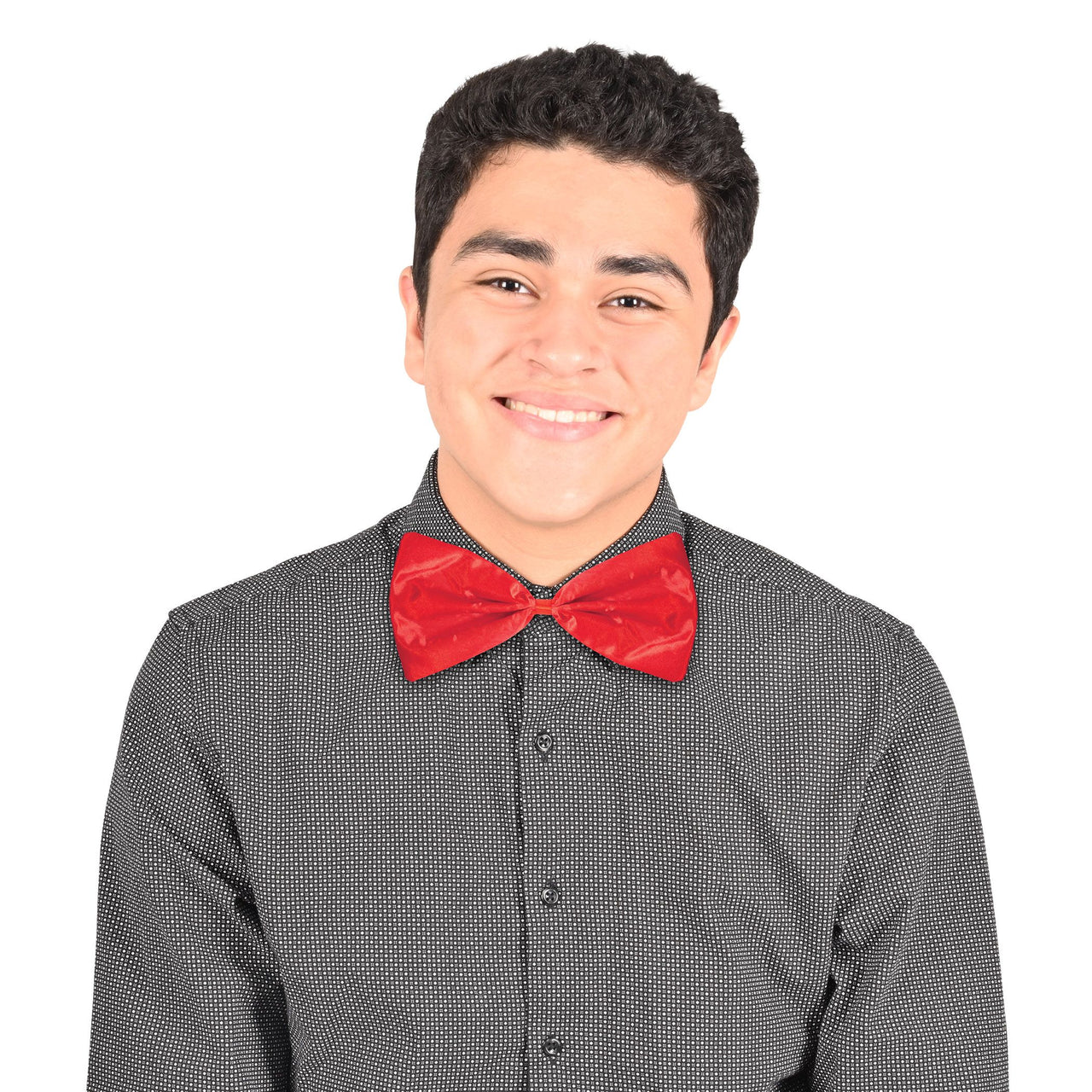 Red Bow Tie - One Size Fits Most with Elastic Band