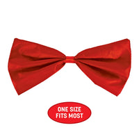 Red Bow Tie - One Size Fits Most with Elastic Band