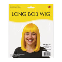 Yellow Long Bob Wig - Spirit & Halloween Costume Accessory