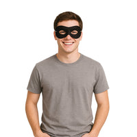 Black Fabric Hero Mask - Spirit Colors & Halloween Fun