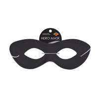Black Fabric Hero Mask - Spirit Colors & Halloween Fun