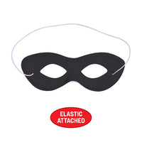 Black Fabric Hero Mask - Spirit Colors & Halloween Fun
