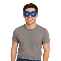 Blue Fabric Hero Mask with Elastic - Spirit Colors