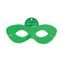 Green Fabric Hero Mask - Spirit & Halloween Fun