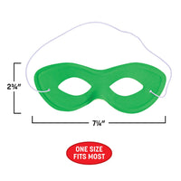 Green Fabric Hero Mask - Spirit & Halloween Fun