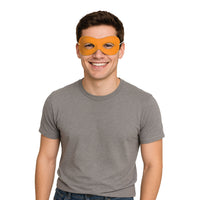 Orange Fabric Hero Mask - Spirit & Halloween Fun