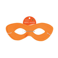 Orange Fabric Hero Mask - Spirit & Halloween Fun