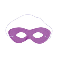 Purple Fabric Hero Mask - Elastic Attached (1/Pkg)