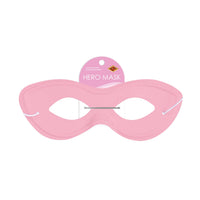 Pink Fabric Hero Mask - Spirit Colors & Halloween Fun