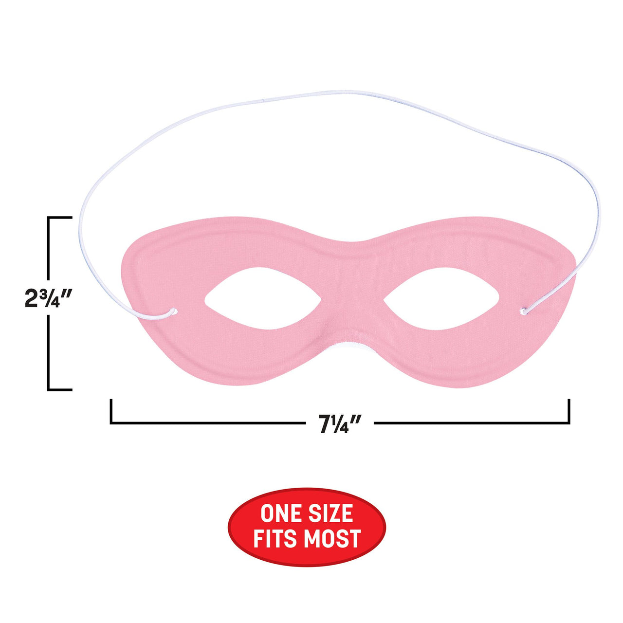 Pink Fabric Hero Mask - Spirit Colors & Halloween Fun
