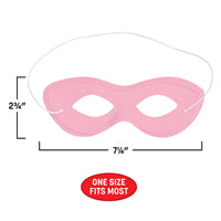 Pink Fabric Hero Mask - Spirit Colors & Halloween Fun