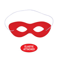 Red Fabric Hero Mask - Spirit Colors & Halloween Fun