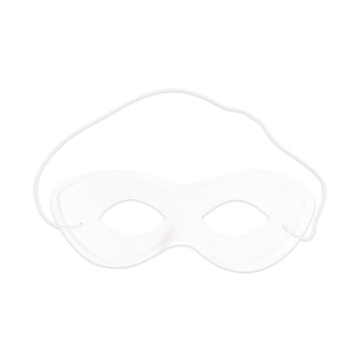 White Fabric Hero Mask - Spirit Colors & Halloween Fun