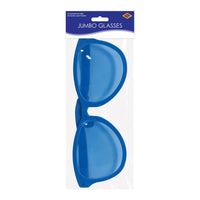 Jumbo Blue Novelty Glasses - One Size Fits Most