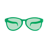Jumbo Green Novelty Glasses - One Size Fits Most