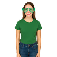 Jumbo Green Novelty Glasses - One Size Fits Most
