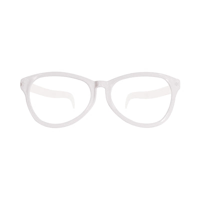 Jumbo White Novelty Glasses - One Size Fits Most
