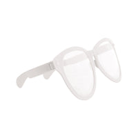 Jumbo White Novelty Glasses - One Size Fits Most