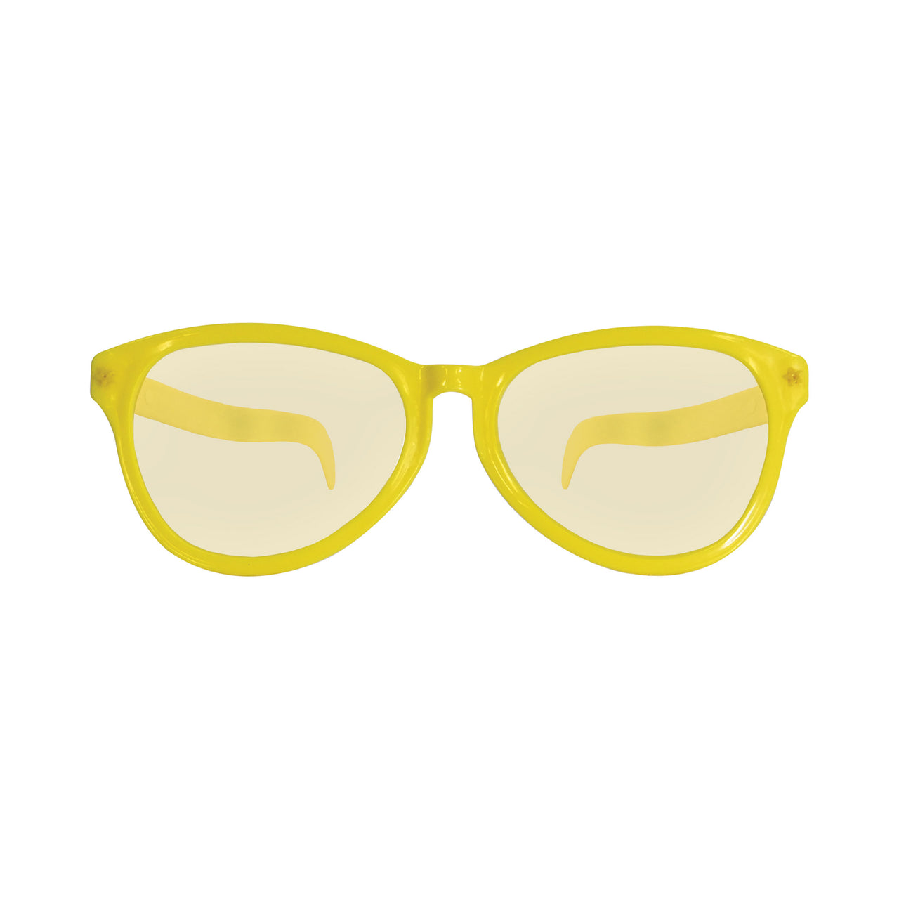 Yellow Jumbo Novelty Glasses - One Size Fits Most