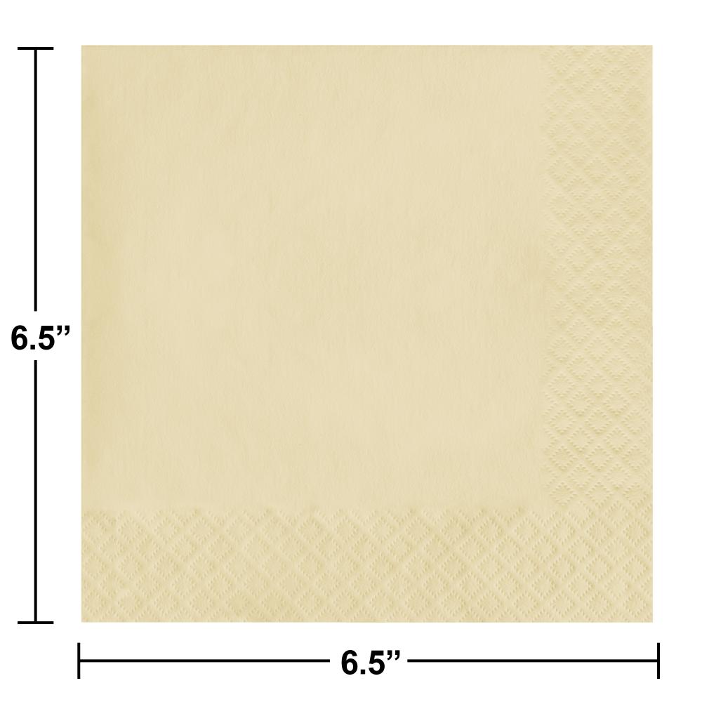 Bulk Ivory 2 Ply Luncheon Napkins (600 per Case)