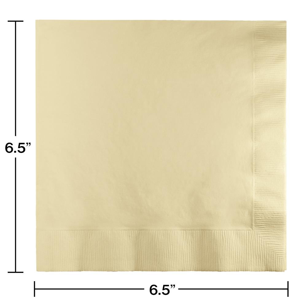 Bulk Ivory 2 Ply Luncheon Napkins (600 per Case)