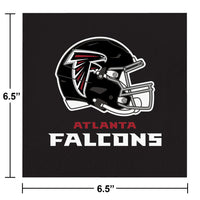 192ct Bulk Atlanta Falcons Luncheon Napkins