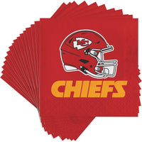 192/Case Bulk Kansas City Chiefs Luncheon Napkins