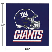 192ct Bulk New York Giants Luncheon Napkins