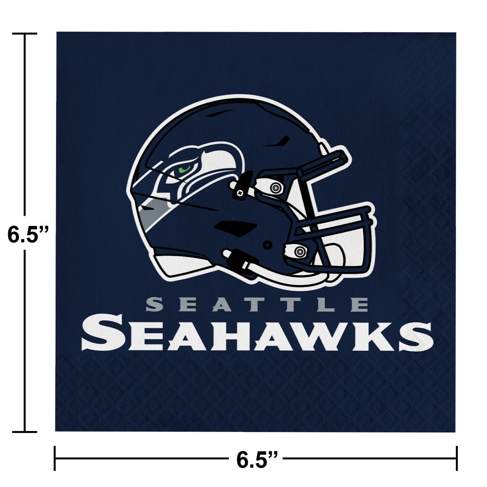 192ct Bulk Seattle Seahawks Luncheon Napkins