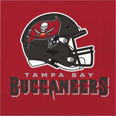 192/Case Bulk Tampa Bay Buccaneers Luncheon Napkins
