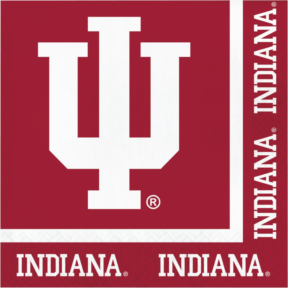 240 pc Bulk Indiana University Luncheon Napkin - Sports Party Supplies by Creative Converting